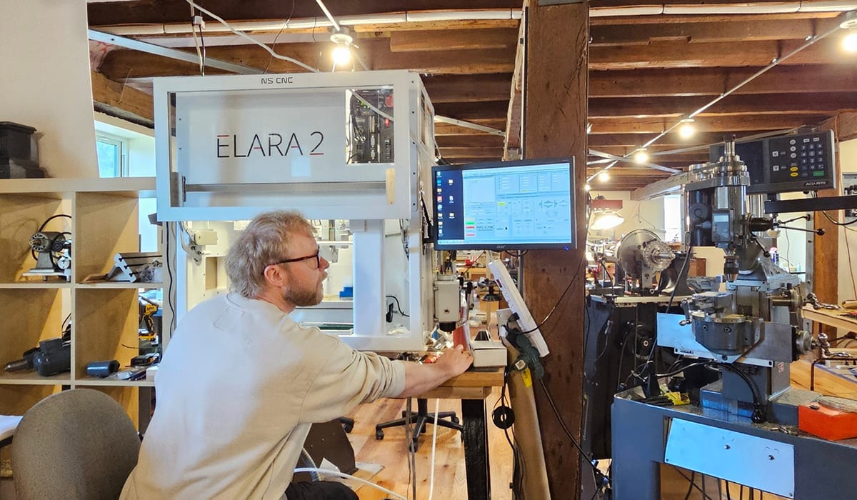 NS CNC Elara 2 Finds Its Home at the Plumier Workshop