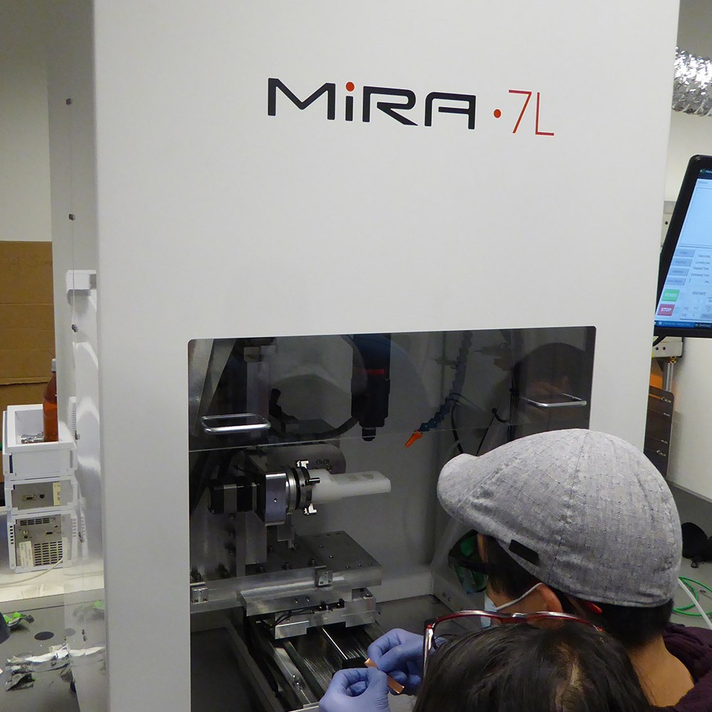 5-Axis Laser Mill — Mira 7L, a custom NS CNC build